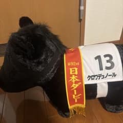 第92回日本ダービー クロワデュノールぬいぐるみ 13番のサムネイル