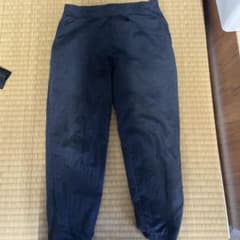 キッズ ロングパンツ ネイビー 伸縮性のサムネイル