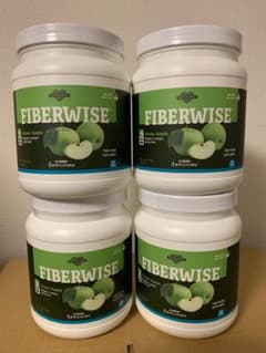 新品】メラルーカ ファイバーワイズ グリーンアップル 600g × 4個