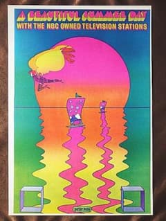 レア【1970年代】ピーターマックス ヴィンテージ ポスター 絵画