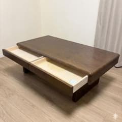karimoku カリモク　木製センターテーブル 幅105 引出し付 karimoku カリモク 木製センターテーブル 幅105 引出し付 - メルカリ