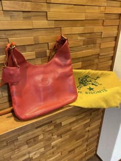 IL BISONTE ショルダーバッグ レッド レザーのサムネイル