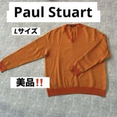 値下げ‼️美品【ポールスチュアート】Vネック セーター Lサイズのサムネイル