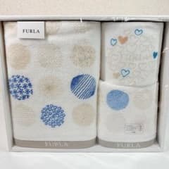 FURLA タオルセット バスタオル フェイスタオル ミニタオル