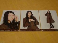 乃木坂46　相楽伊織　生写真　2018年1月　19th制服　3種コンプのサムネイル