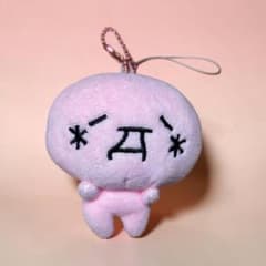 ピンクのキャラクター ぬいぐるみマスコット
