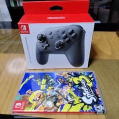 美品 プロコン スプラトゥーン3 セットのサムネイル