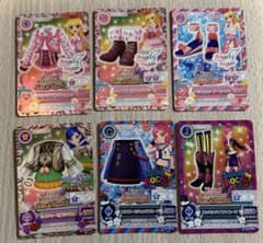 アイカツカード レアカード 6枚セットのサムネイル