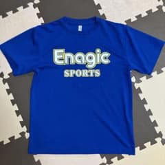 エナジックスポーツ　Enagic SPORTS Tシャツ ブルー Lサイズのサムネイル