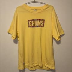CHUMS チャムスTシャツ イエロー フロントプリントのサムネイル