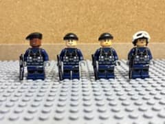 LEGO ミニフィギュア ミリタリー　傭兵　兵士4体セット 正規品　値下げ可のサムネイル