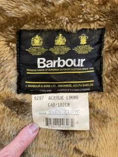 バブアー　barbour インナー　ファー　ビンテージ　3ワラントのサムネイル