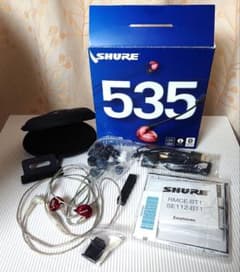 【正規品/動作品】SHURE SE535　ケーブルアップグレード済み 正規品/動作品】SHURE SE535 ケーブルアップグレード済み - メルカリ