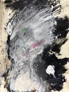 現代アート 抽象画 singulart作家一点物 オリジナル原画 人物画 - メルカリ