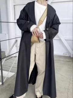 Spick and Span C/Cu ノーカラートレンチコート 38 - メルカリ