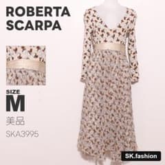 美品 ROBERTA SCARPA ワンピース ロング丈　エンジェル柄　天使柄