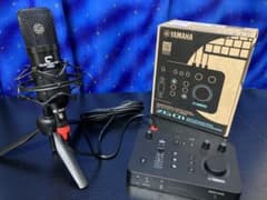 YAMAHAオーディオミキサー+コンデンサーマイクセットのサムネイル