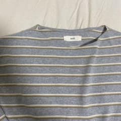 unfil ボーダーロングTシャツのサムネイル