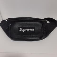 Supreme ブラック レザーウエストバックのサムネイル