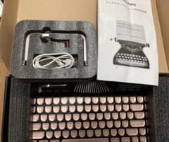 タイプライター風 キーボードRumek knewkeyのサムネイル