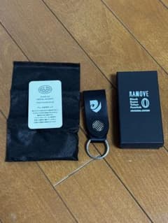 【非売品・箱付き】ブラックラムズ東京 天然革キーホルダーのサムネイル