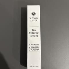 新品未開封] SUNSKIN LUSTER Tox Volume Serum - メルカリ