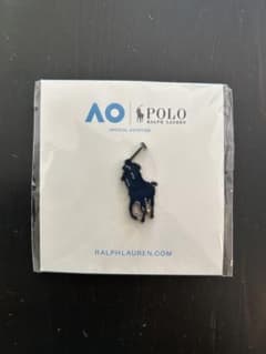 AO 全豪オープン × POLO RALPH LAUREN ピンバッジ 非売品のサムネイル