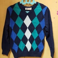 H&M　キッズ　セーター　110~116のサムネイル