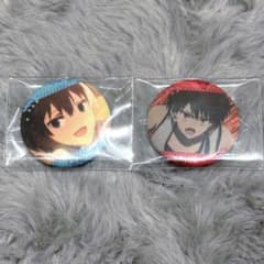 ナカノヒトゲノム【実況中】 缶バッジ 入出アカツキ 駆堂アンヤ アニメ