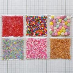 気まぐれお試しミニパックセット　チョコスプレー、カラースプレー、カラーシュガー等のサムネイル
