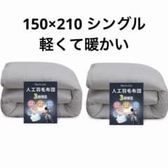 49 【羽毛より暖かい】 2個セット 洗える掛け布団 宇宙服素材 爆暖