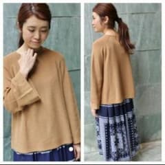 美品⭐イエナ 綿100%フレアニットのサムネイル