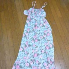 柔らか生地花柄マキシのサムネイル
