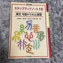 【Toooy様専用】漢文 句形ドリルと演習 ステップアップノート10のサムネイル