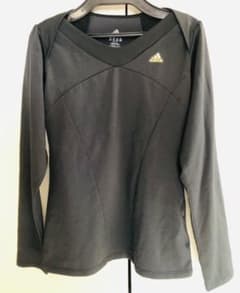 adidas アディダスロングスリーブ切り替えTシャツのサムネイル