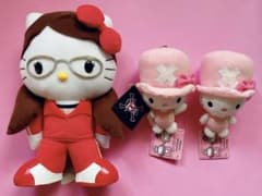 ♡激レア キティ ごくせん ヤンクミ ぬいぐるみ ワンピース ONE PIECE