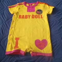BABYDOLL ロンパース カバーオール 70cmのサムネイル