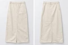 無印良品　ロングスカート　Lのサムネイル
