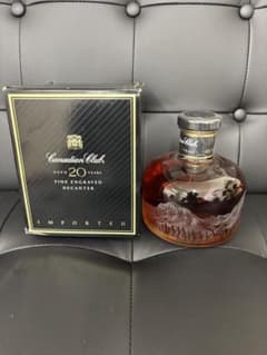 未開栓 Canadian Club 20年 カナディアンクラブ デキャンタ 箱付
