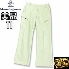 【美品】Munsingwear マンシングウェア ゴルフパンツ XL フォロー割】マンシングウェア パンツ 11 L 若草色 美品 ゴルフ - メルカリ