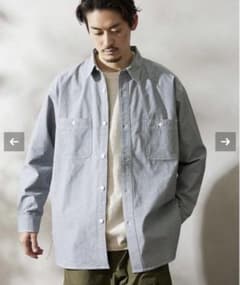 【HOUSE HOLD / ハウスホールド】シャンブレーシャツのサムネイル