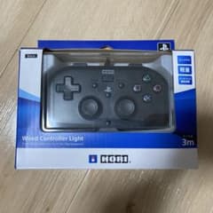 HORI PS4 ワイヤードコントローラーライト ブラックのサムネイル