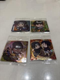 と*ろ様 NARUTO ナルト シール ステッカー 4枚セットのサムネイル