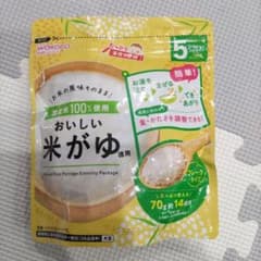 ★未開封★WAKODO おいしい米がゆ 70gのサムネイル