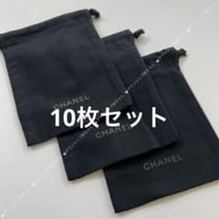 シャネル ノベルティ 巾着ポーチ 黒10枚セット コットンタイプ - メルカリ