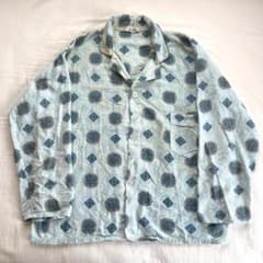 60s Parkton ネル パジャマシャツ ビンテージ モヘアカーディガンのサムネイル