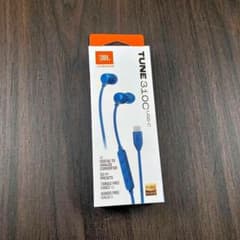 JBL TUNE 310C USB-C 有線イヤホン ブルーのサムネイル