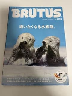 BRUTUS 2024年3月15日号 No.1003 通いたくなる水族館のサムネイル