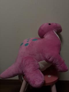 新世代BIG恐竜ぬいぐるみ ピンクのサムネイル