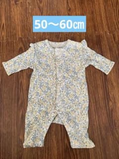 ベビー ロンパース 花柄 50-60cmのサムネイル